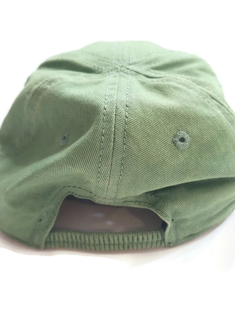John Deere Toddler One Size Green Baseball Hat Cap Embroidered Logo Elastic Back